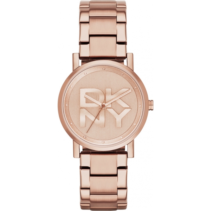 DKNY Ladies Soho Rose Gold Watch