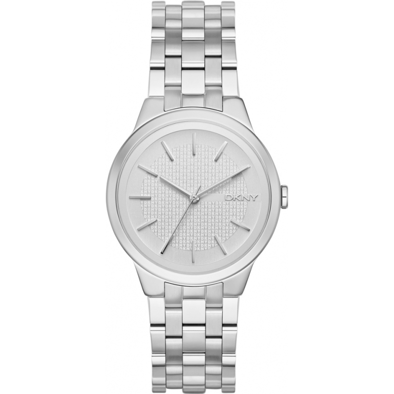 DKNY Ladies Park Slope Silver Steel Bracelet Watch