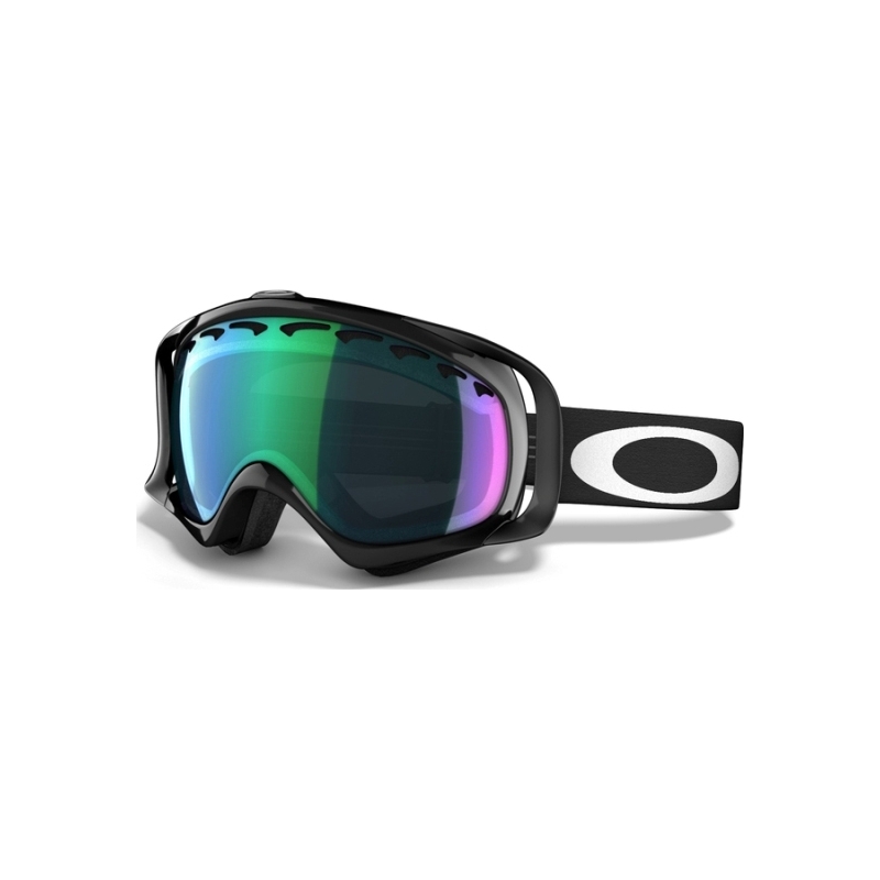Oakley Crowbar Jet Black - Prizm Jade Iridium Goggles