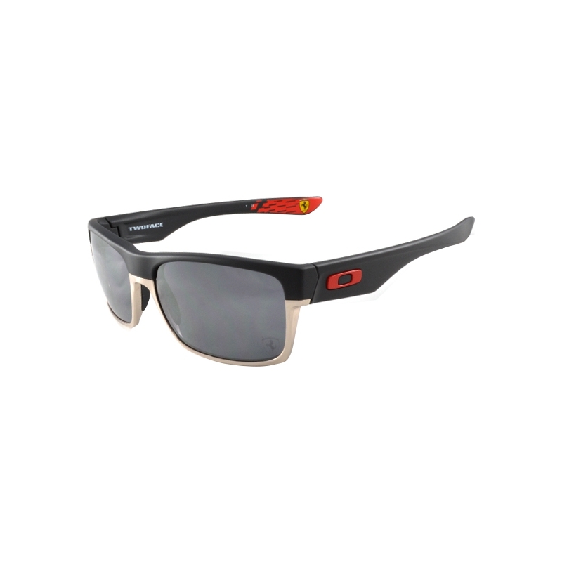 Oakley OO9189-20 Ferrari TwoFace Matte Black Sunglasses