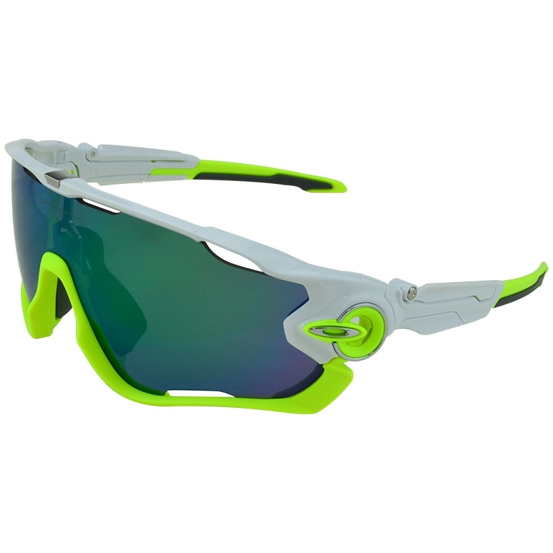 Oakley OO9290-03 Jawbreaker Polished White - Jade Iridium Sunglasses