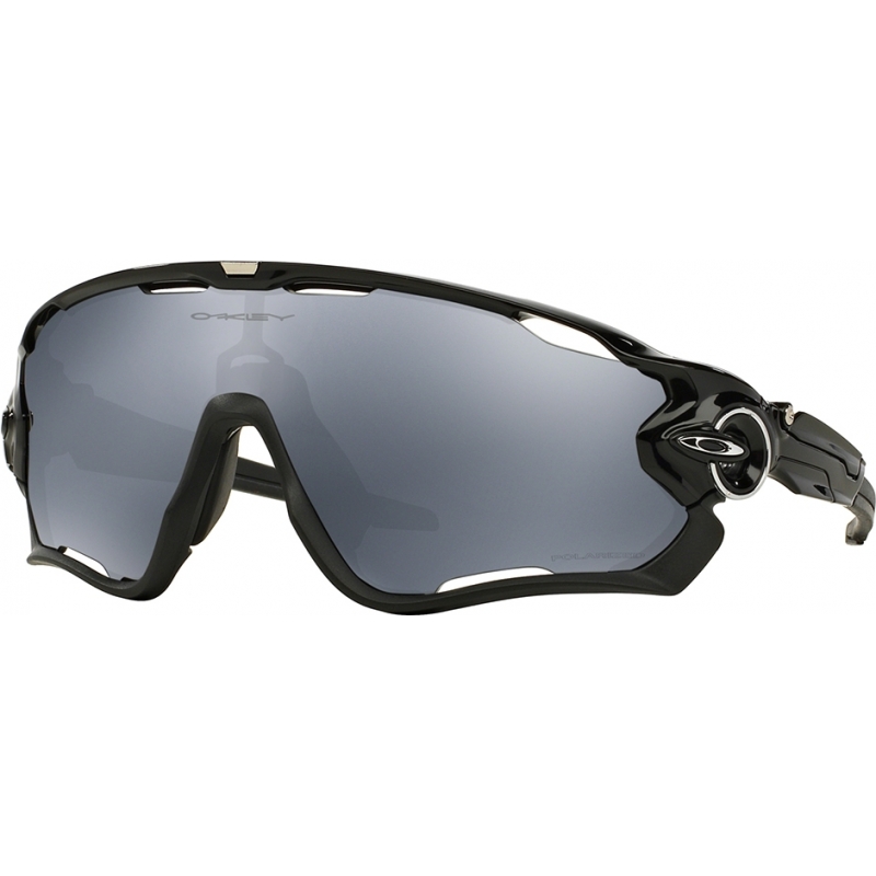 Oakley OO9290-07 Jawbreaker Polished Black - Black Iridium Polarized Sunglasses