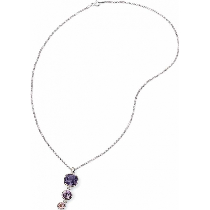 Charles Conrad Ladies Multi Purple Swarovski Pendant