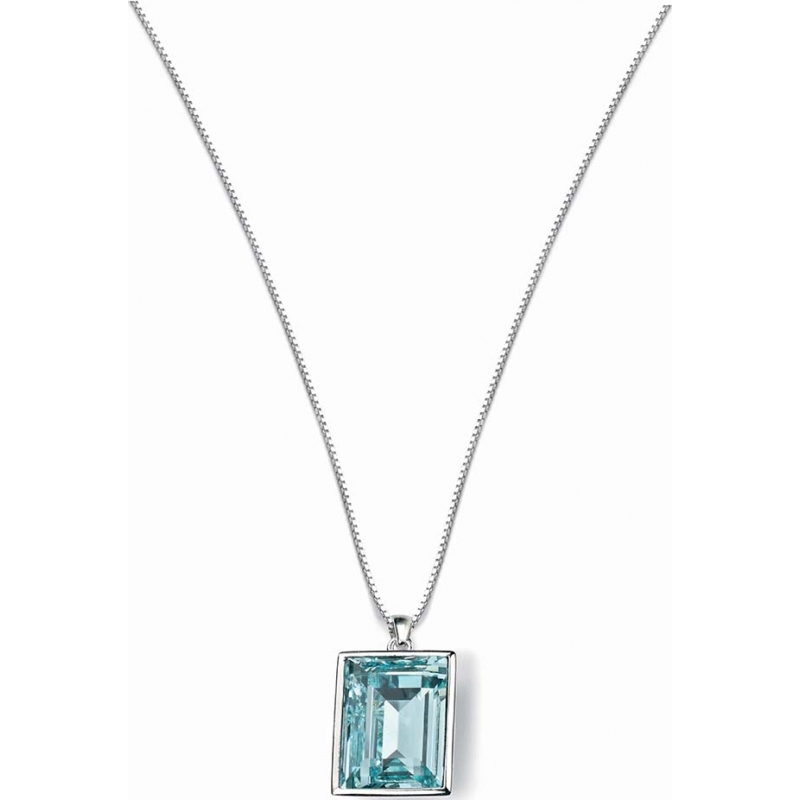 Charles Conrad Ladies Light Azore Swarovski Rectangular Pendant