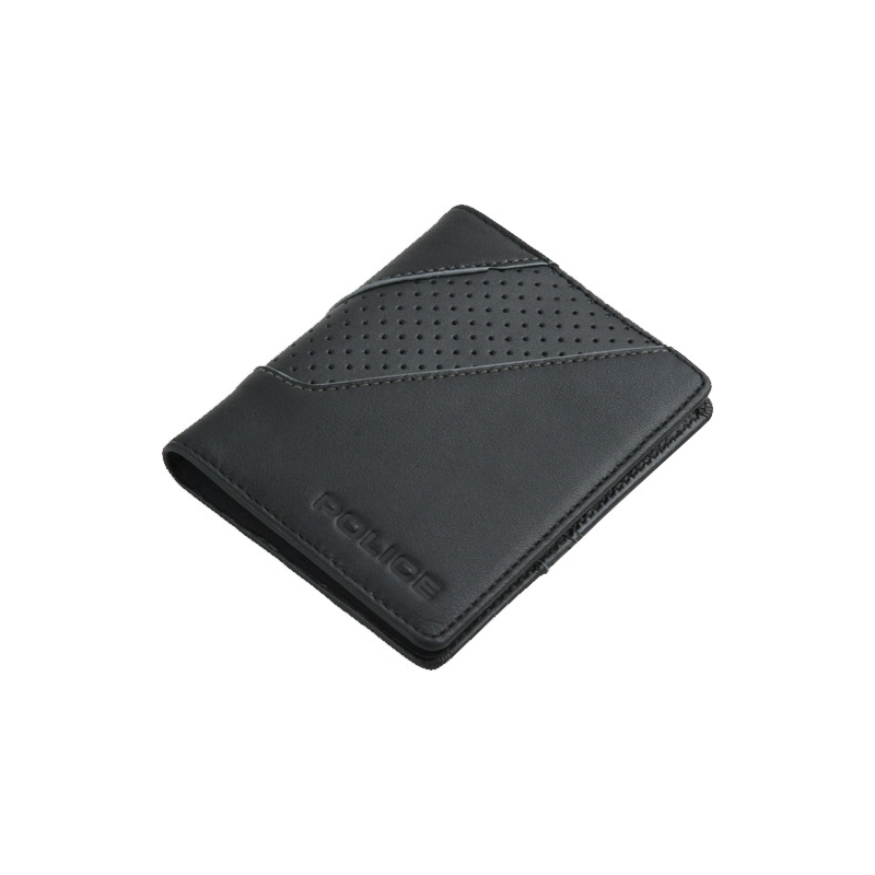 Police Zephyr Ii Black And Grey Card Holder