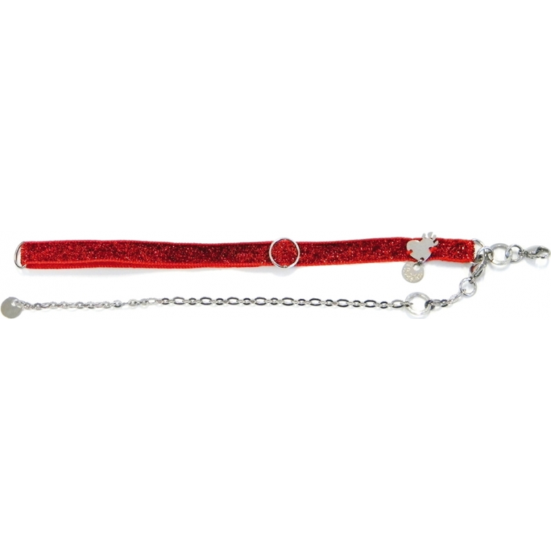 I Puppies Red Adjustable Dog and Cat Collar