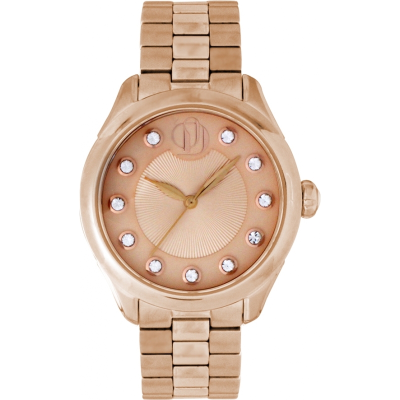 Project D Ladies Rose Gold Bracelet Watch