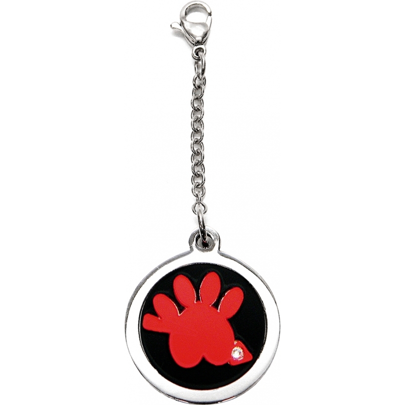 I Puppies Dog and Cat Steel Red Tag For Collar Medallion