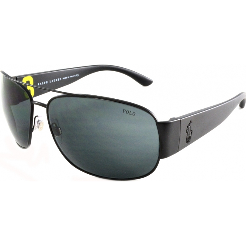 Polo Ralph Lauren PH3063 65 Matte Black 903887 Sunglasses