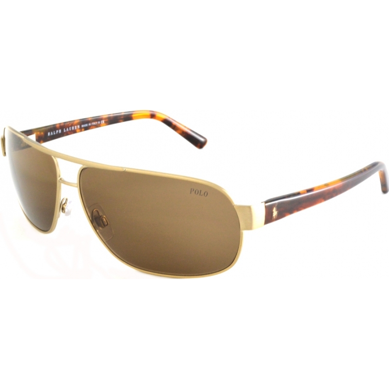 Polo Ralph Lauren PH3066 66 Pale Gold Brown 920173 Sunglasses