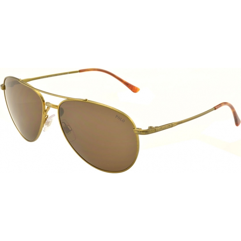 Polo Ralph Lauren PH3094 59 Classic Flair Aged Green 929273 Sunglasses