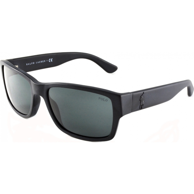 Polo Ralph Lauren PH4061 57 Matte Black 500187 Sunglasses