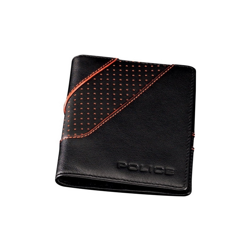 Police Zephyr Leather Card Holder