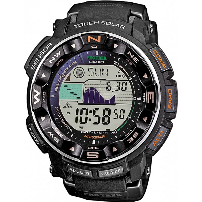 triple sensor solar watch