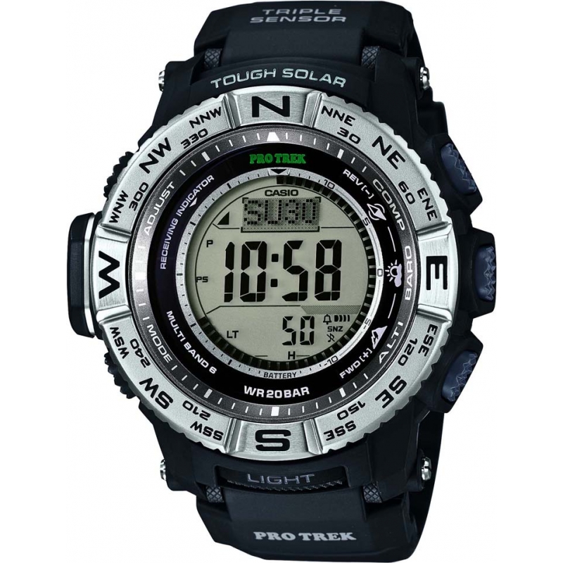 Casio Mens Pro Trek Triple Sensor Cerro Lejia Watch