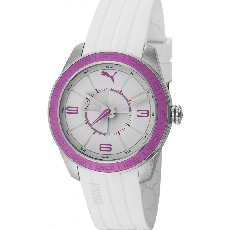 Puma Motorsport Slice White Purple Watch