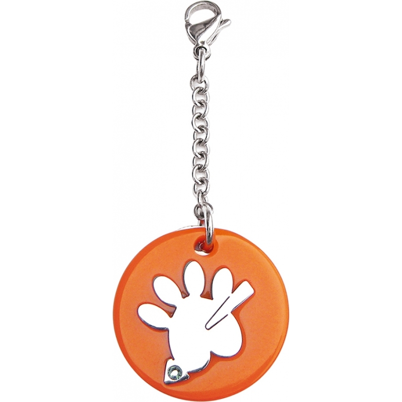 I Puppies Dog and Cat Orange Medallion