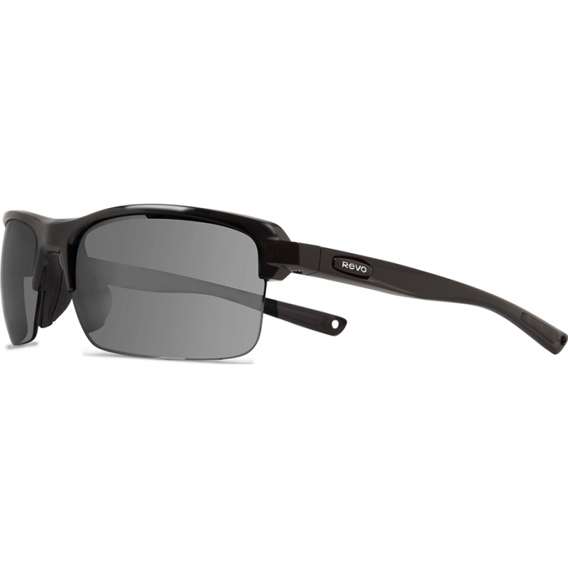 Revo RE4066 Crux N Matte Black - Graphite Polarized Sunglasses