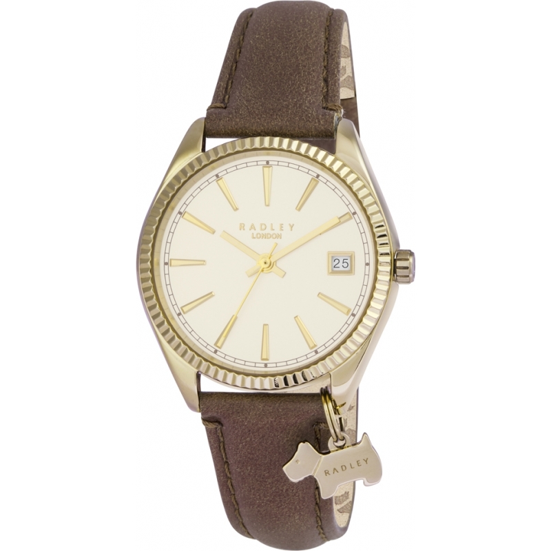 Radley Ladies Tan Leather Strap Watch