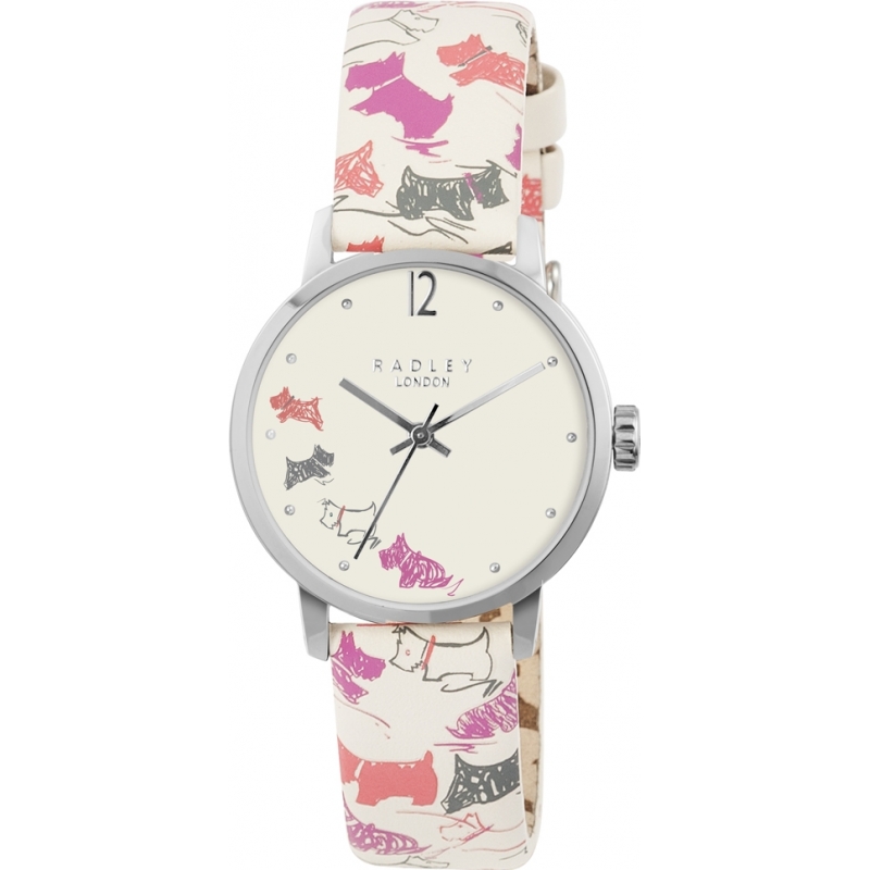 Radley Ladies Cream Leather Strap Watch