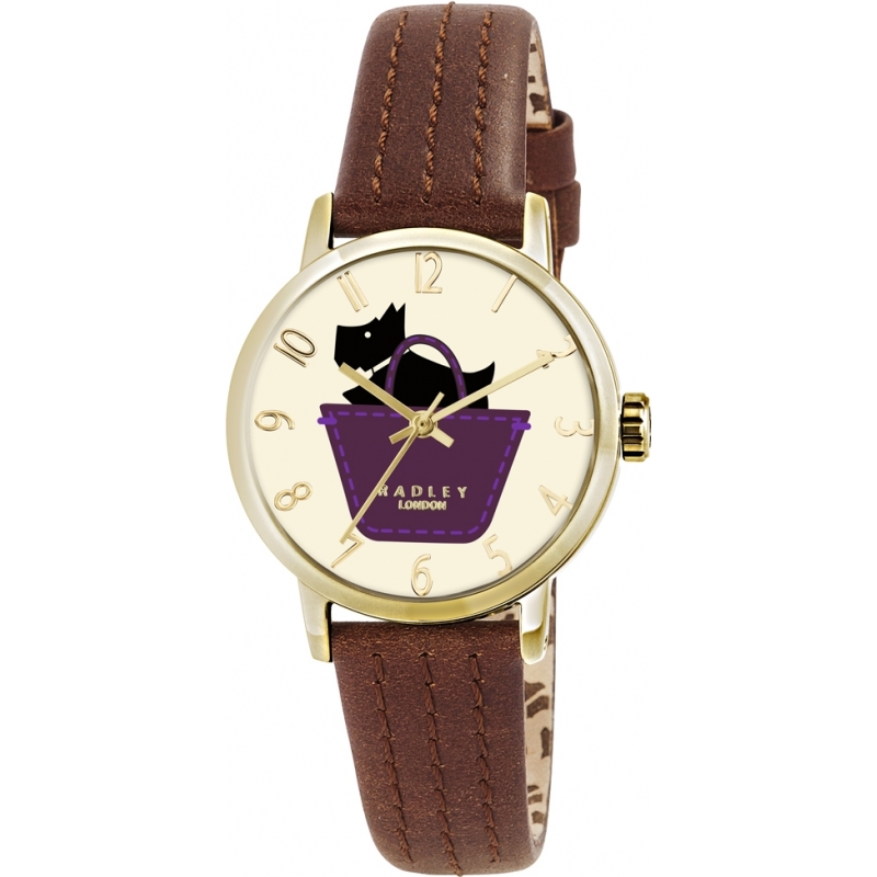 Radley Ladies Tan Leather Strap Watch