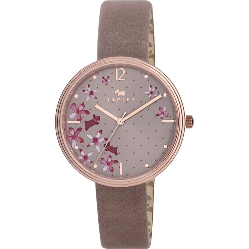 Radley Ladies Cloudsley Marsupial Leather Strap Watch