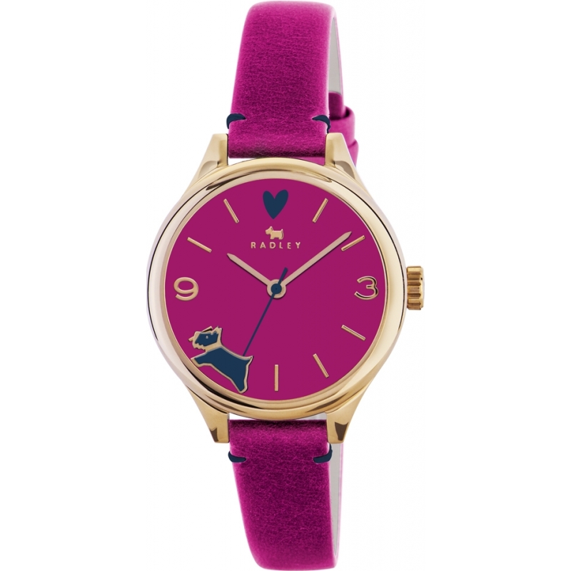 Radley Girls Best Friend Azalea Leather Strap Watch