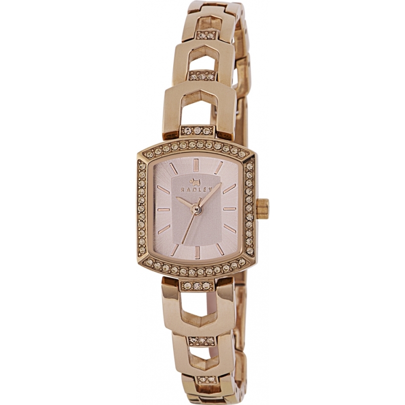 Radley Ladies Rose Gold Full Stone Set Grosvenor Watch