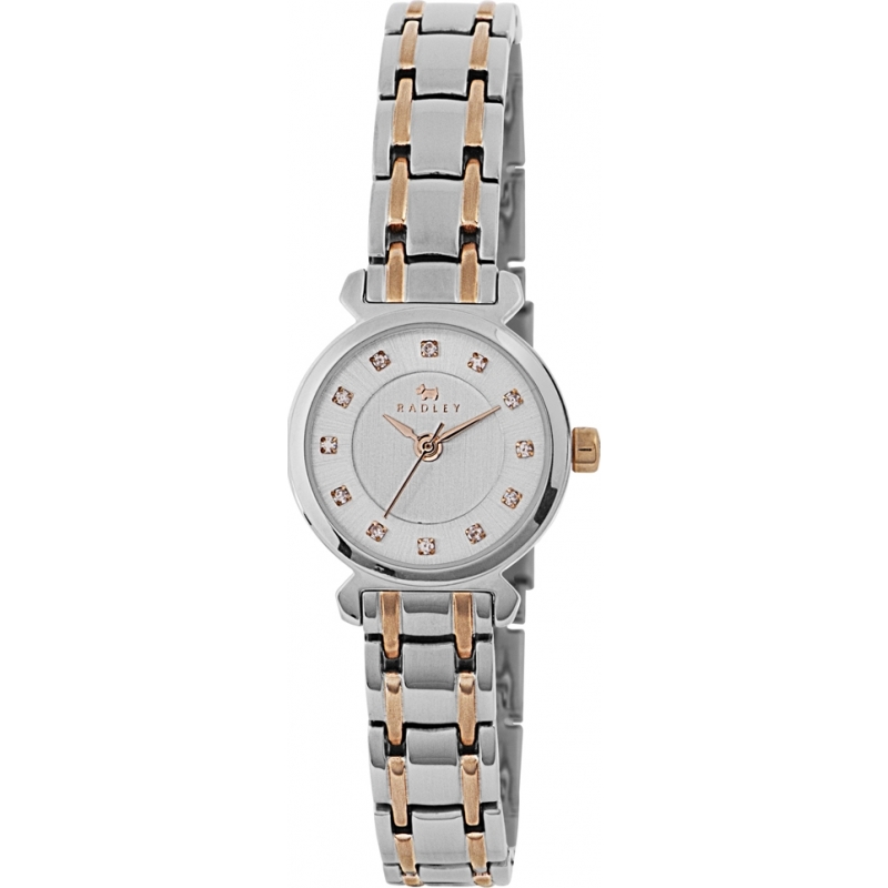 Radley Ladies Kingsley Two Tone Steel Bracelet Watch with Stone Set