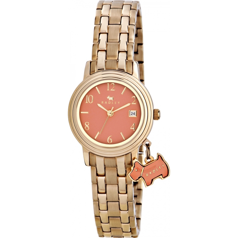 Radley Ladies Darlington Link Gold Steel Bracelet Watch