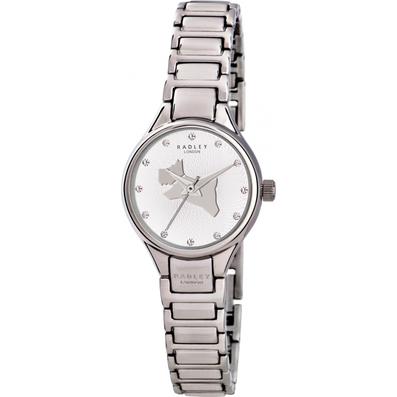 Radley Ladies On the Run Link Silver Steel Bracelet Watch