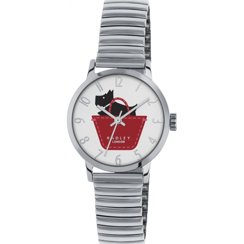 Radley Ladies Stretch Silver Steel Expander Watch