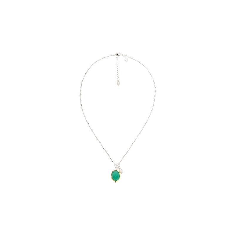 Claudia Bradby Brea Green Chalcedony Pendant