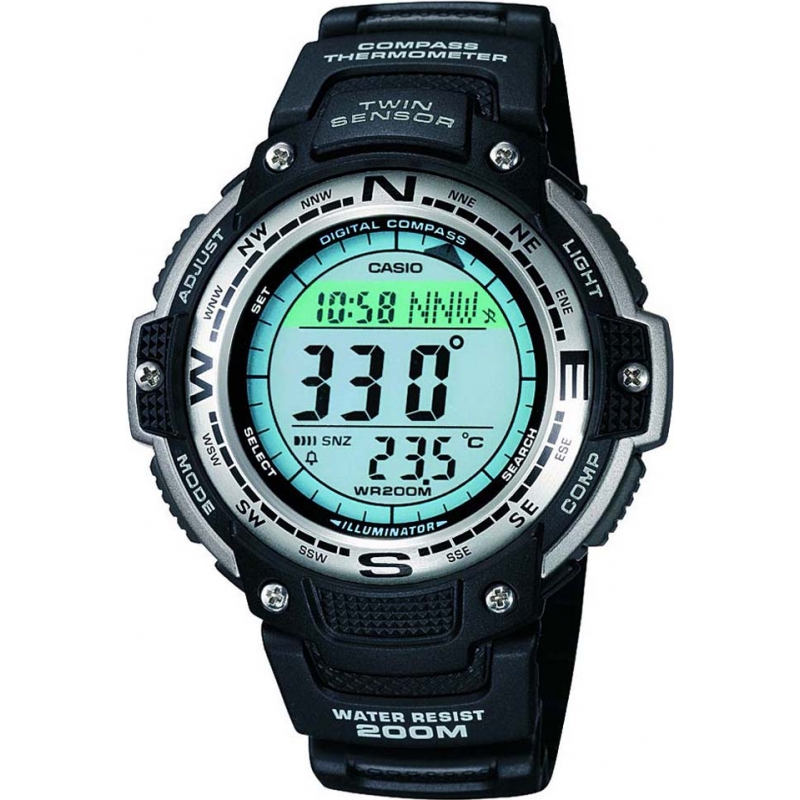 Casio Mens Sports Gear Twin Sensor Low-temperature Resistant Watch