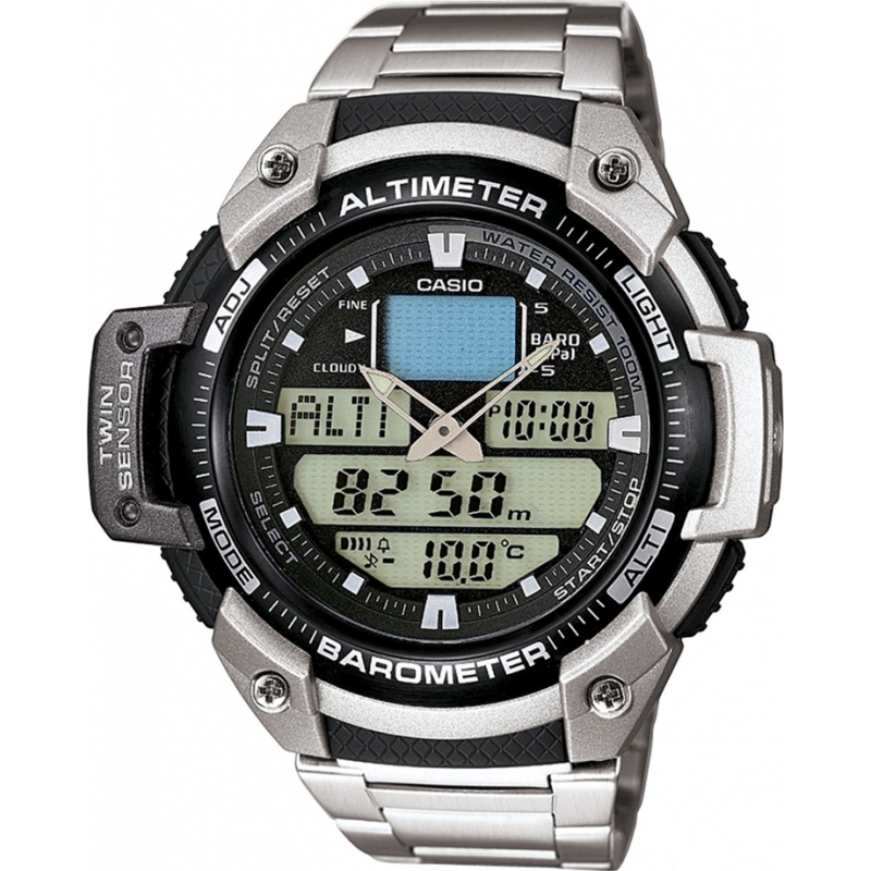Casio Mens Sports Gear Twin Sensor Low-temperature Resistant Watch