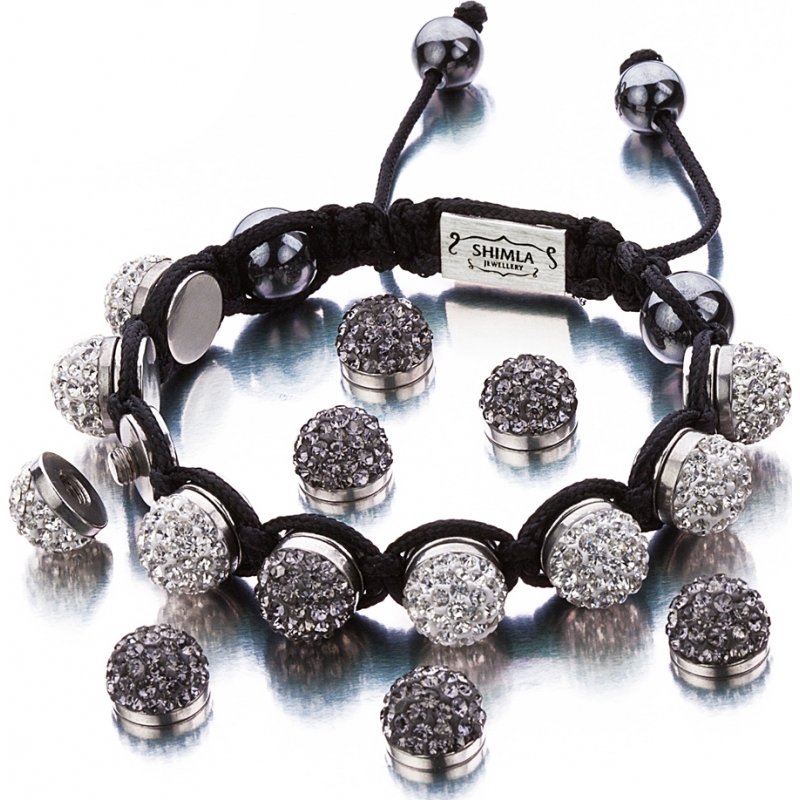 Shimla Crystal Bead interchangeable Bracelet