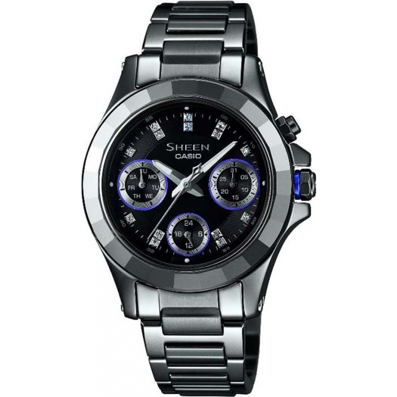 Casio Ladies Sheen Grey Watch