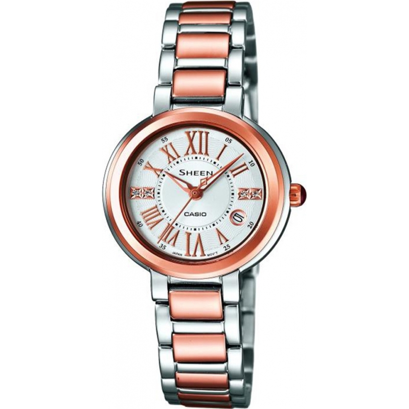 Casio Ladies Sheen Two Tone Watch
