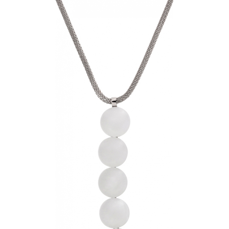 Skagen Ladies Silver Tone Necklace