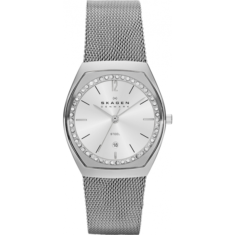 Skagen Ladies Klassik Silver Mesh Watch