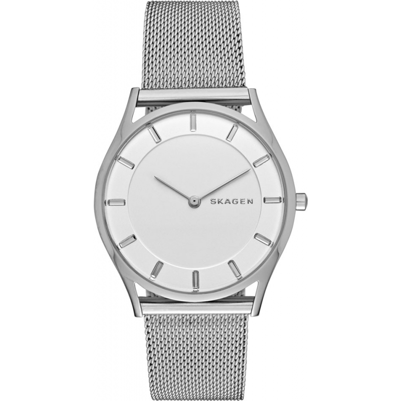 Skagen Ladies Slim Holst Silver Steel Bracelet Watch