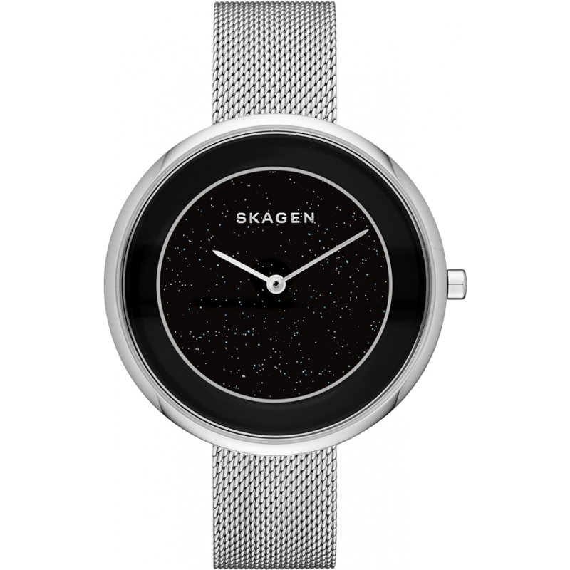 Skagen Ladies Gitte Silver Mesh Bracelet Watch