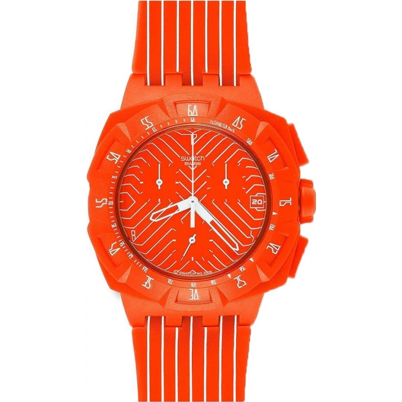 Swatch Chrono Plastic - Flash Run Watch