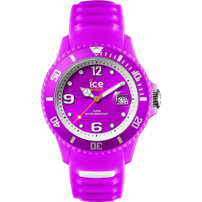 Ice-Watch Unisex Ice-Sunshine Neon Purple Watch