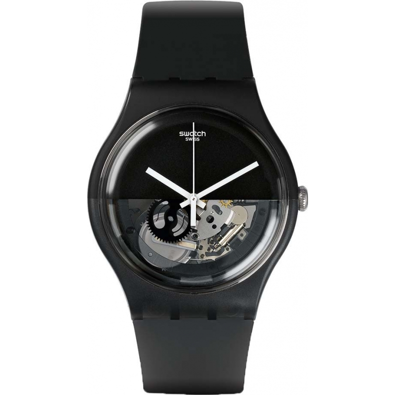 Swatch New Gent - Dipblack Watch