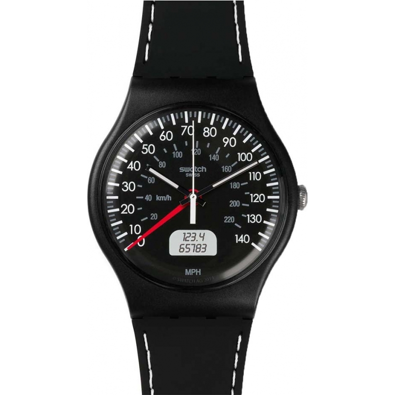 Swatch New Gent - Black Brake Watch