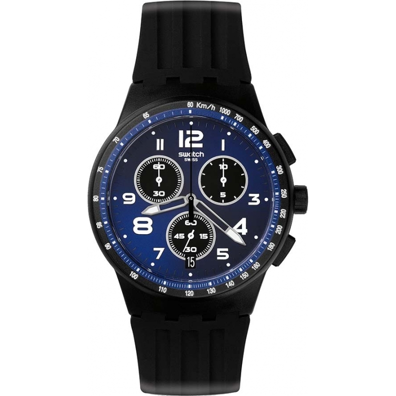 Swatch Chrono Plastic - Nite Speed Watch