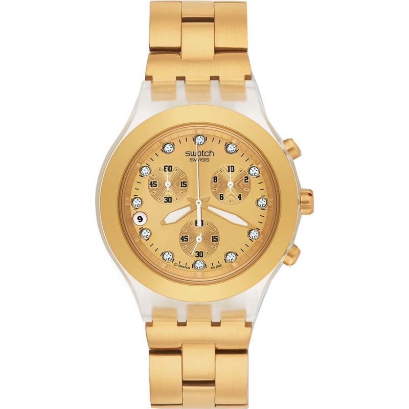 Swatch Irony - Full-Blooded Gold Watch