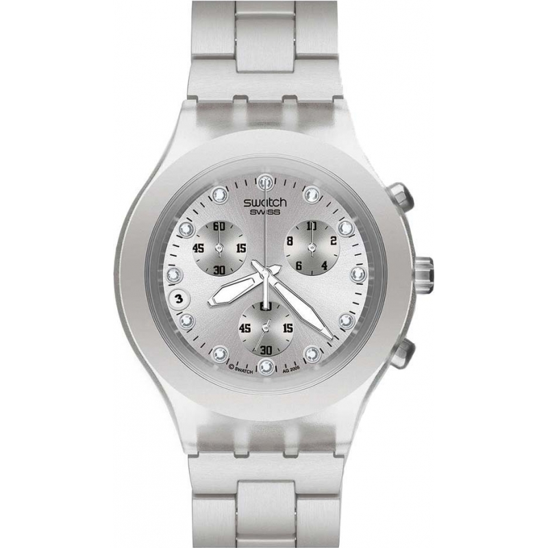 Swatch Irony - Full-Blooded Silver Watch