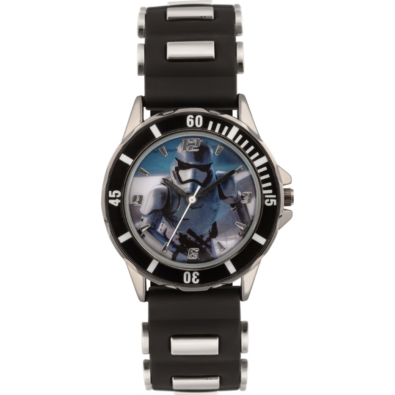 Star Wars Boys Storm Trooper Watch with Black Silicone Strap